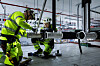 Rørleggere i arbeid.